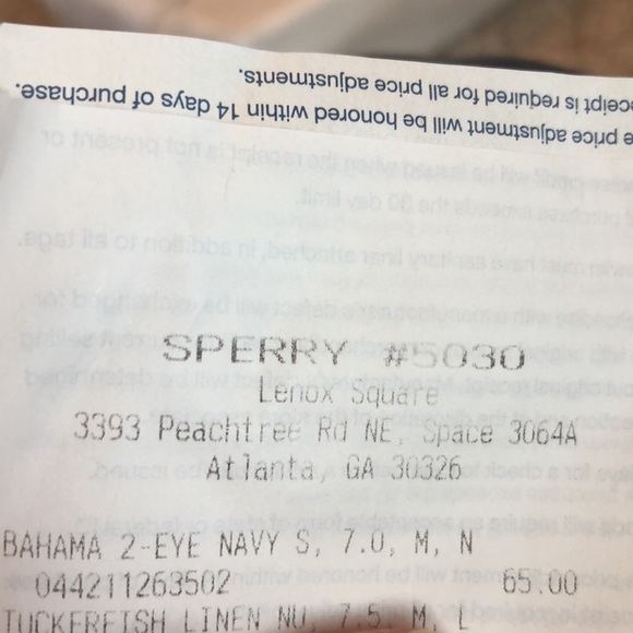 Sperry Top siders boat, deck loafers slip ons nautical dock beach slides Size 7 - Picture 8 of 8